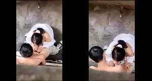 Quay lén em nữ học sinh bj cho tình nhân trong hẻm